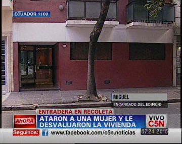 Víctima de entradera persigue al ladrón y recupera lo robado