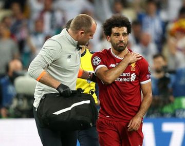 Salah se fue lesionado