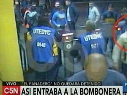 exclusivo c5n: asi ingresaba a la bombonera el panadero napolitano exclusivo c5n: asi ingresaba a la bombonera el panadero napolitano
