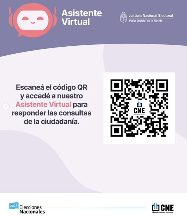 Donde voto: cómo usar el chatbot para preguntas frecuentes sobre la elección de octubre