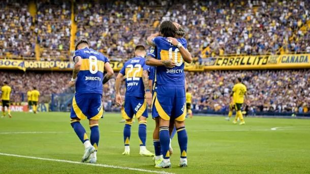 Torneo Apertura: Boca goleó 4-0 a Defensa y Justicia en la Bombonera y es líder de la Zona A