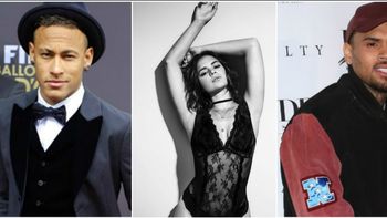 Neymar vs Chris Brown por Bruna Marquezine Neymar vs Chris Brown por Bruna Marquezine
