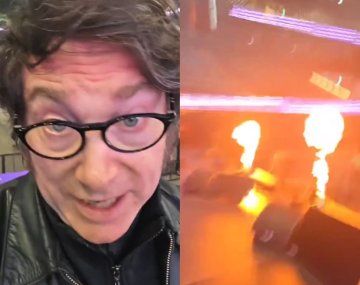 Milei transmitió por Instagram en vivo la previa de su acto en el Movistar Arena