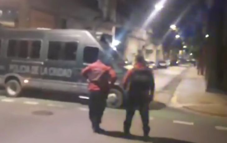 Un militar ucraniano se atrincheró en su casa tras ser denunciado por violencia de género