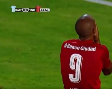 El gol que se perdió Vera contra Racing