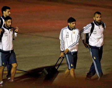 La Selección ya se encuentra en Chile a la espera de la Copa América