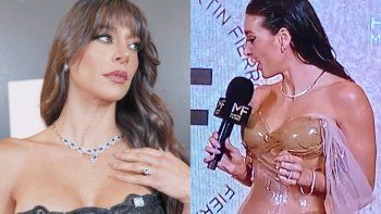 Cambio de look para Sol Pérez en los Martín Fierro. Cambio de look para Sol Pérez en los Martín Fierro.