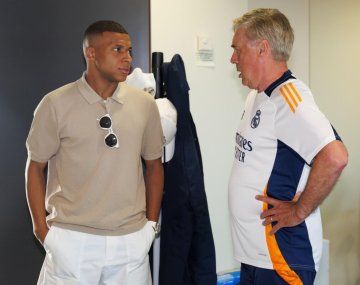 La irónica respuesta de Ancelotti sobre el caso de abuso de Mbappé