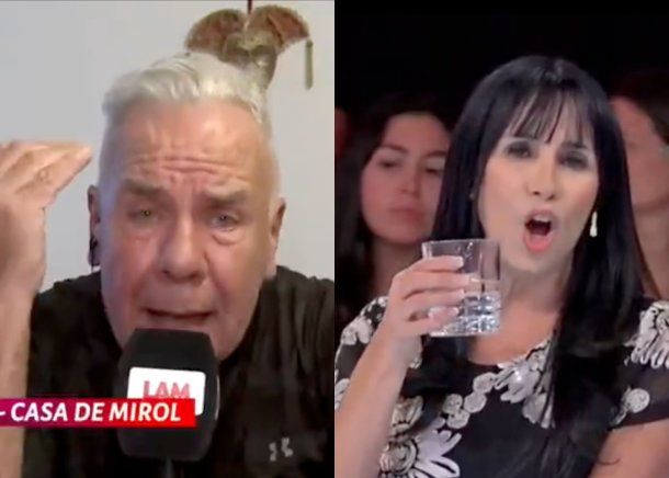 Marixa Balli confrontó en LAM a Estaban Mirol, quien abandonó el móvil en vivo: ¿Sos Carmen Barbieri ahora?