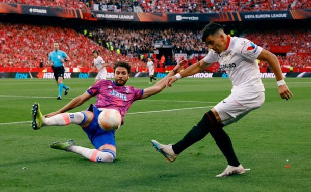 Con gol de Lamela, el Sevilla ganó 2-1 y es finalista