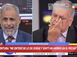 La angustia de Luis Ventura al hablar de su amistad con Jorge Rial
