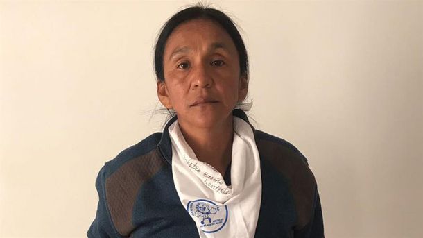 Milagro Sala. Foto de Twitter