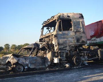 Un muerto y tres heridos tras un choque múltiple en Formosa