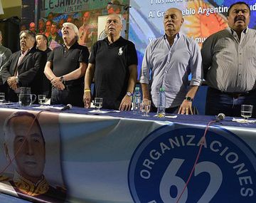 Las 62 Organizaciones tildaron de mamarrachos a los líderes de la CGT