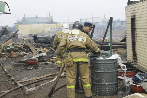 Las imágenes de los incendios forestales en Rusia