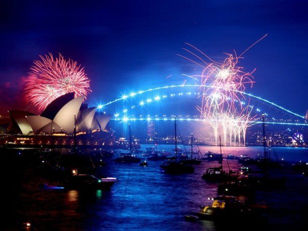 Así fue el espectacular recibimiento del 2022 en Australia