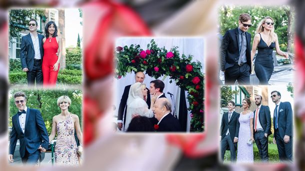 El look de todos los famosos en la boda de Esmeralda Mitre y Darío Lopérfido