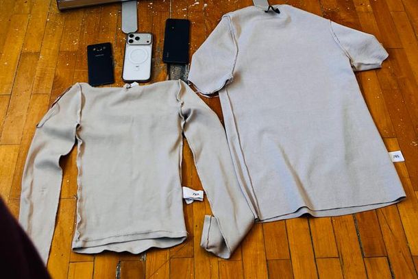 Los objetos secuestrados durante el allanamiento Los objetos secuestrados durante el allanamiento