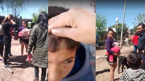 VIDEO: Indignación por el brutal maltrato de una madre hacia sus hijos en San Miguel