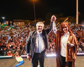 Alberto Fernández y Cristina Kirchner