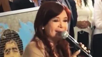 Emotivo: Cristina Kirchner se despidió de los trabajadores del Senado