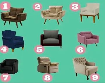 Test viral: el sillón que elijas revelará datos oscuros de tu personalidad