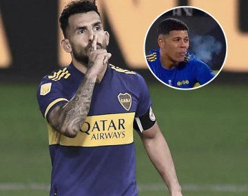 Tevez salió a bancar a Marcos Rojo por la polémica del cigarrillo