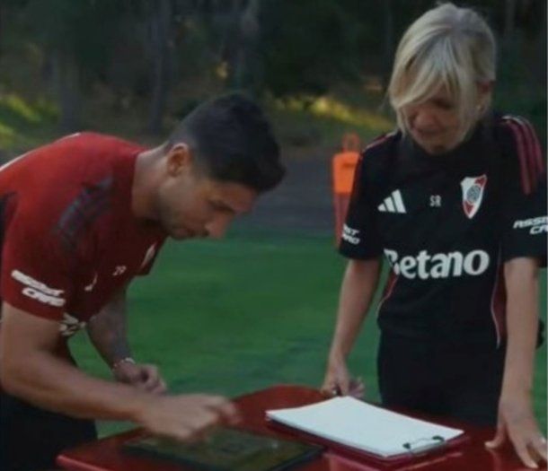 Sandra Rossi volvió a trabajar con el plantel de River en la pretemporada 2026