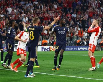Bayern Munich y Real Madrid igualaron 2-2 por las semis de Champions League
