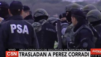 tras ser extraditado de paraguay, perez corradi llego a la argentina tras ser extraditado de paraguay, perez corradi llego a la argentina