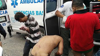 Siete presuntos ladrones fueron abandonados con las manos mutiladas en Tlaquepaque. Siete presuntos ladrones fueron abandonados con las manos mutiladas en Tlaquepaque.