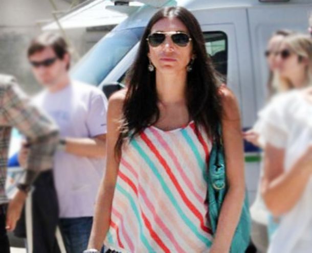 Sol Calabró, la ex de Tinelli, casi se cruza con sus hijas en Punta del Este