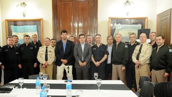 Ritondo Burzaco coordinaron el arribo de las fuerzas federales. Ritondo Burzaco coordinaron el arribo de las fuerzas federales.