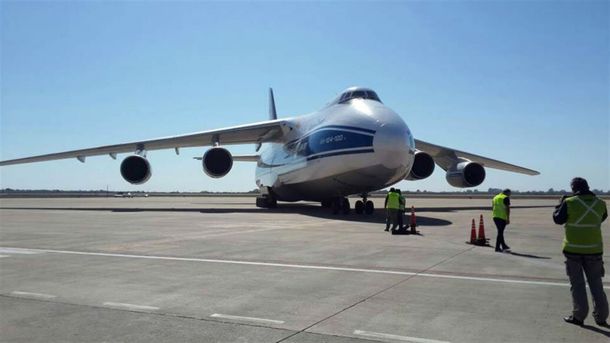 El avión ruso Antónov An-124 dejará la búsqueda del ARA San Juan.