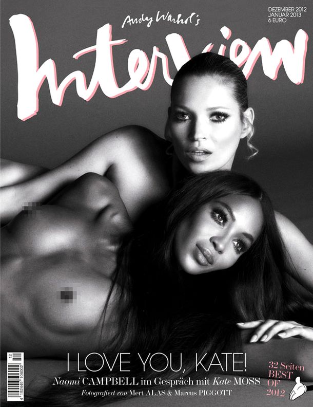Kate Moss y Naomi Campbell