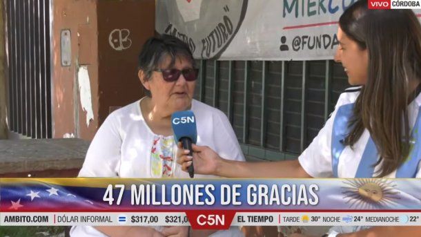 Habló la abuela del Cuti Romero tras la consagración: Es un sueño hecho realidad