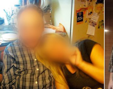 Un funcionario fumando marihuana