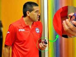 el amor no se rompe: el celular bostero de riquelme el amor no se rompe: el celular bostero de riquelme