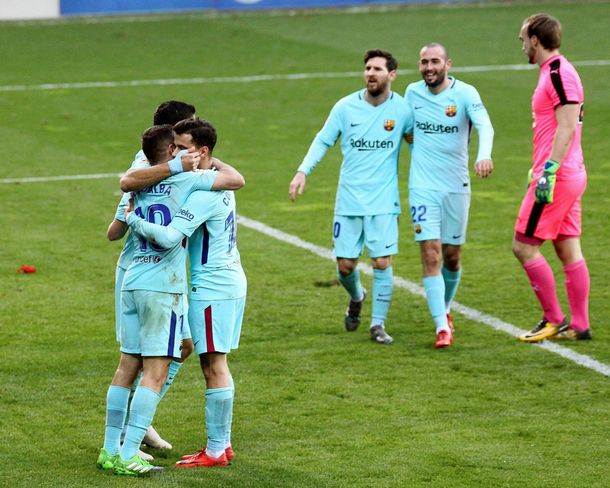 Barcelona volvió al triunfo