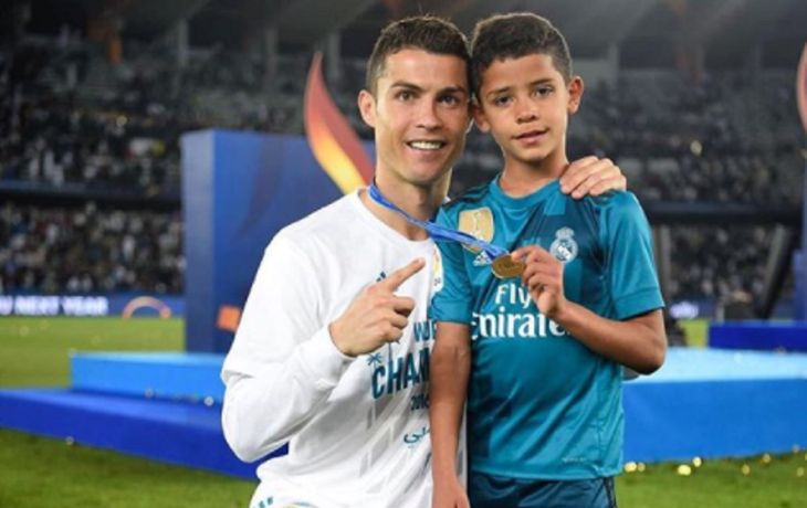 Cristiano Ronaldo y su hijo - Crédito: Instagram&nbsp;cristiano
