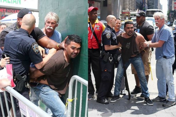 Detuvieron al conductor que atropelló a personas en Times Square