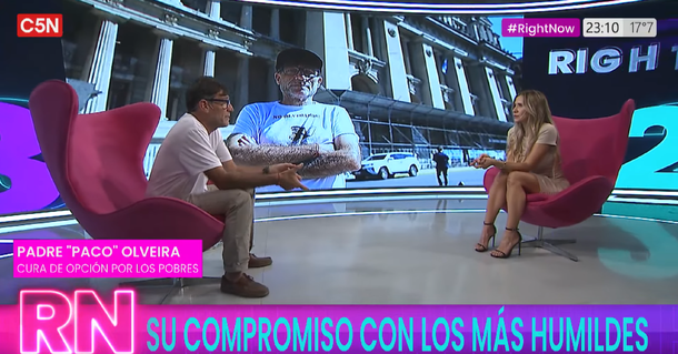 Padre Paco Olveira: Me moviliza que el Partido Judicial está repitiendo la historia del Partido Militar