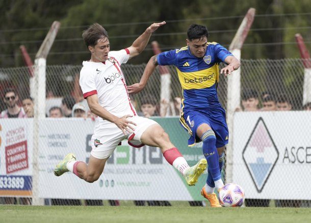 Luca Langoni volvió a jugar en Boca a 16 días de la final de la Copa Libertadores