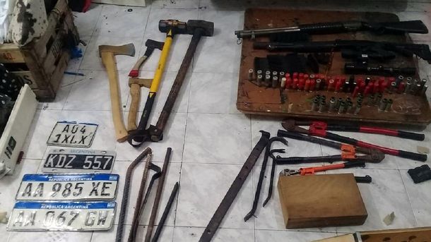 Elementos hallados por la Polic&iacute;a Federal en&nbsp;un departamento&nbsp;del barrio porte&ntilde;o de Caballito