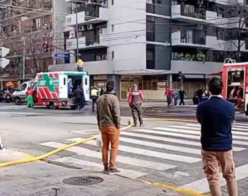 Trágico incendio en un edificio de Caballito: un muerto y 12 heridos