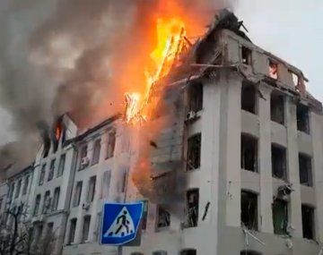 Rusia bombardeó una universidad en Jarkov: hubo varios muertos