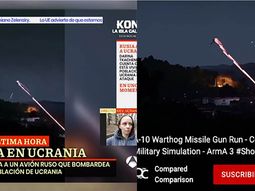 En España, también usan escenas de videojuegos como si fueran la guerra Ucrania - Rusia