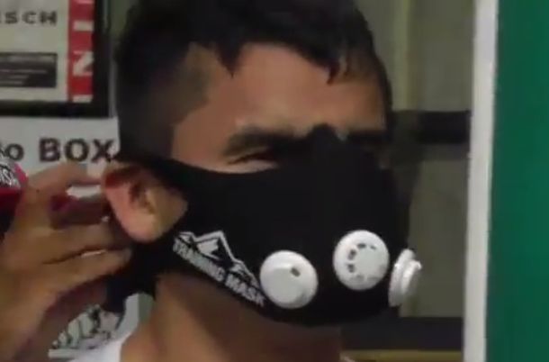 El extraño entrenamiento de Marcos Maidana para enfrentar a Mayweather