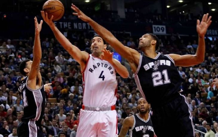 Duelo argentino: los Spurs de Ginóbili no pudieron con los Raptors de Scola