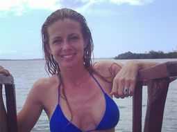 Geraldine Neumann y sus románticas vacaciones Geraldine Neumann y sus románticas vacaciones